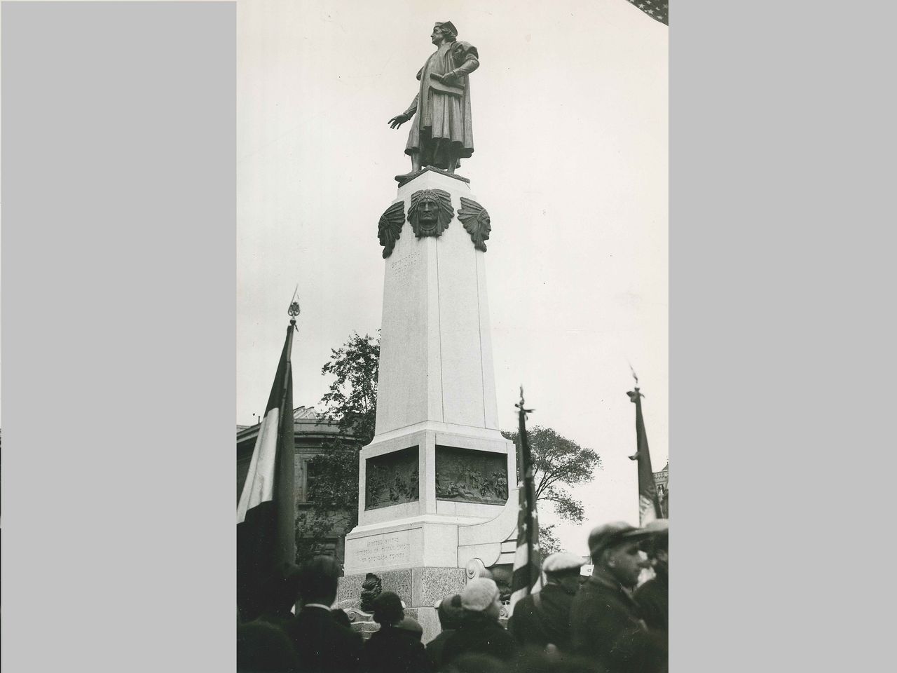 Columbus monument honors struggles of Italian-Americans who built it