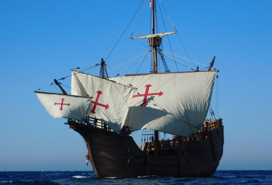 Replica of ship sailed by Christopher Columbus to dock in Wilmington